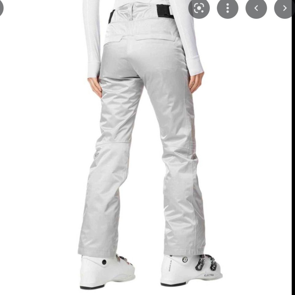 Rossignol Elite Silver Ski Pants Size M NWT!